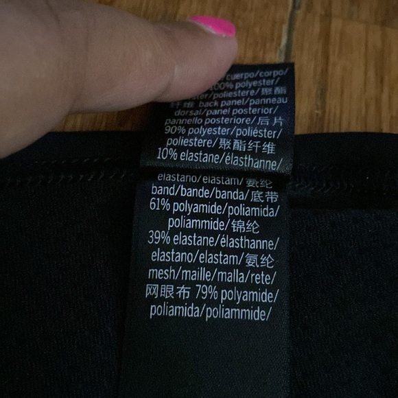 Victoria Secret Sport Black Crop Top - Picture 10 of 14